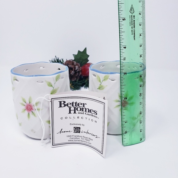 New! Set of 2 Better Homes & Garden Candle Holders - Picture 5 of 6